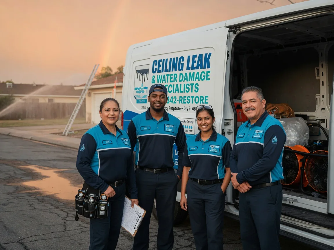 Ceiling Leak Cleanup company in Waskom, TX