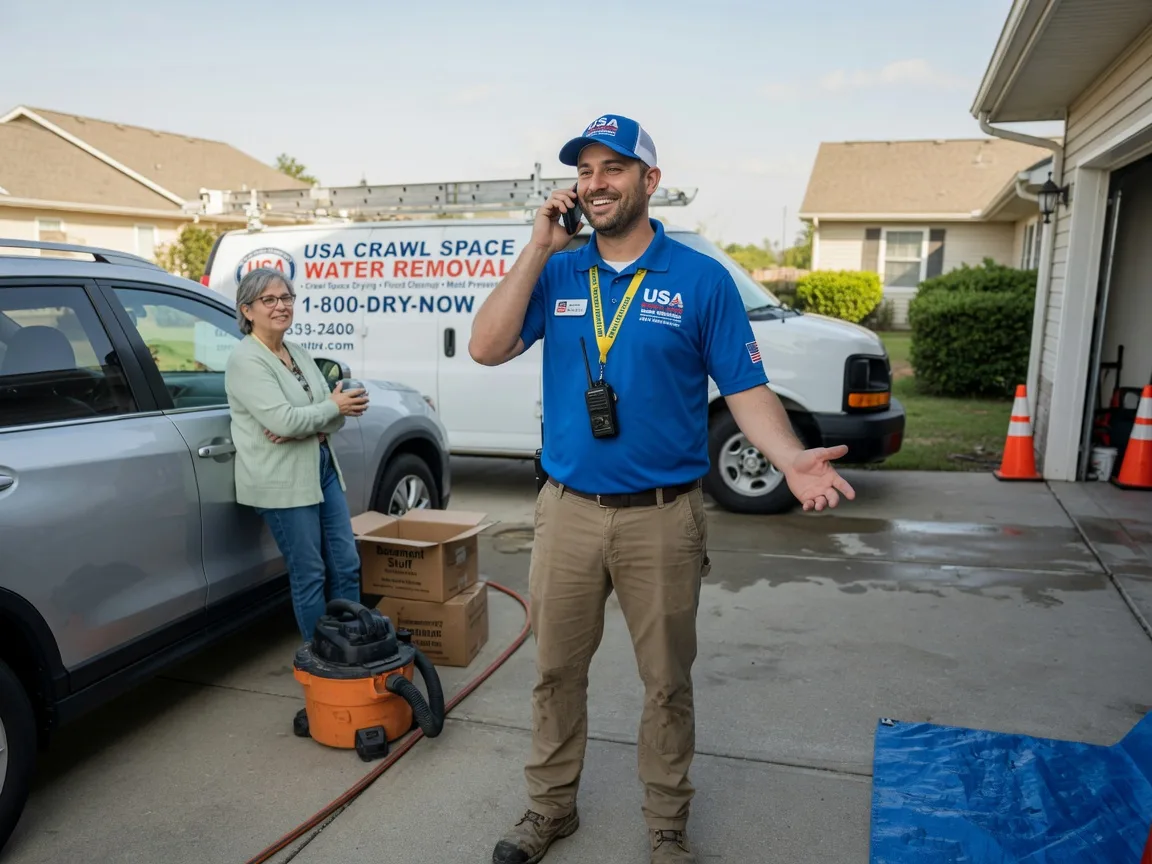 Crawl Space Water Removal Waskom, TX FAQs